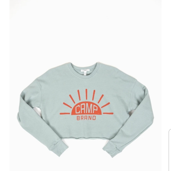 campbrand Sweaters - Camp brand cropped sweater